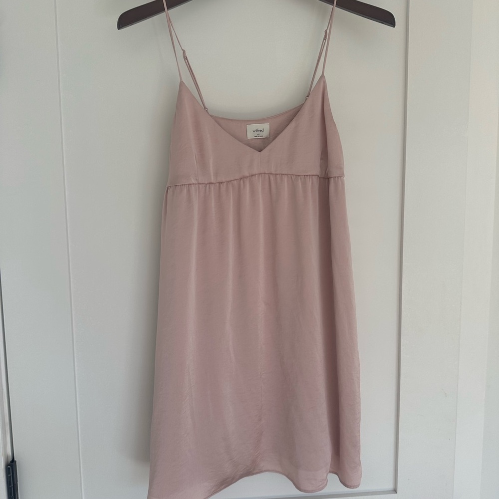Wilfred Pink Slip Dress